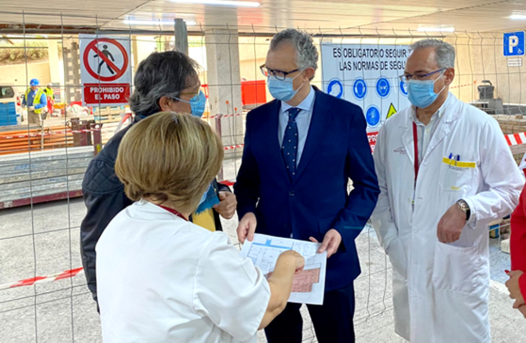 Comienzan las obras de ampliación de Urgencias del Rafael Méndez de Lorca